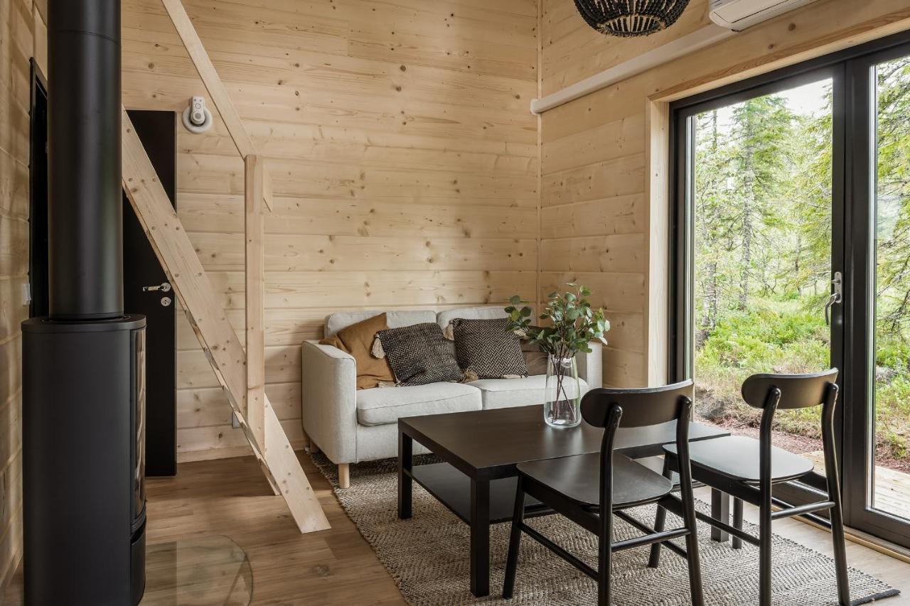 Mysig Liten Stuga Perfekt Foer Par Eller Liten Familj 萨伦 外观 照片